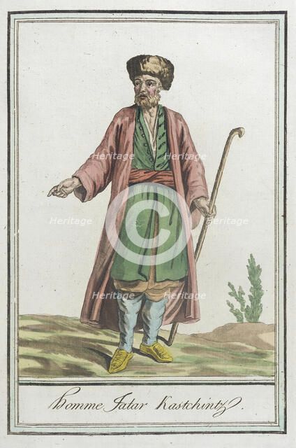 Costumes de Différents Pays, 'Homme Jatar Kastchintz', c1797. Creators: Jacques Grasset de Saint-Sauveur, LF Labrousse.