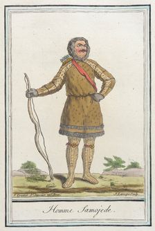 Costumes de Différents Pays, Homme Samojede c1797. Creators: Jacques Grasset de Saint-Sauveur, LF Labrousse