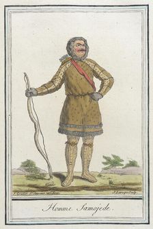 Costumes de Différents Pays, Homme Samojede c1797. Creators: Jacques Grasset de Saint-Sauveur, LF Labrousse