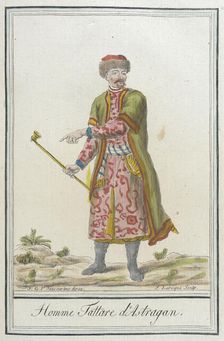 Costumes de Différents Pays, Homme Tattare d'Astragan c1797. Creators: Jacques Grasset de Saint-Sauveur, LF Labrousse