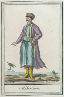 Costumes de Différents Pays, Kabardinien c1797. Creators: Jacques Grasset de Saint-Sauveur, LF Labrousse
