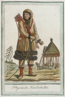 Costumes de Différents Pays, Paysan de Kamtschatka c1797. Creator: Jacques Grasset de Saint-Sauveur
