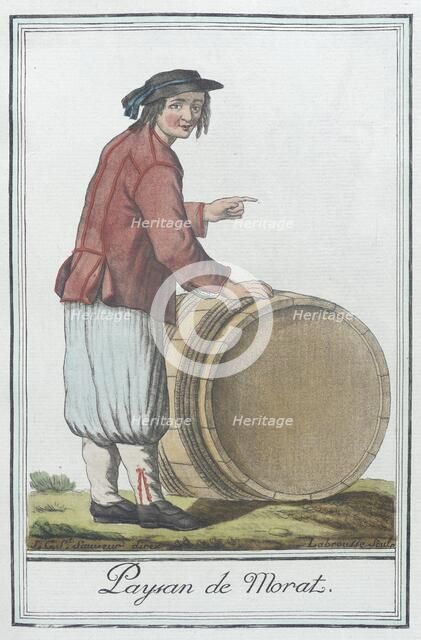 Costumes de Différents Pays, 'Paysan de Morat', c1797. Creator: Jacques Grasset de Saint-Sauveur.