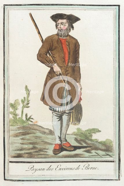 Costumes de Différents Pays, 'Paysan des Environs de Berne', c1797. Creators: Jacques Grasset de Saint-Sauveur, LF Labrousse.