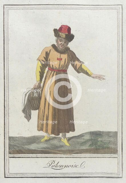 Costumes de Différents Pays, 'Polonnoise', c1797. Creators: Jacques Grasset de Saint-Sauveur, LF Labrousse.