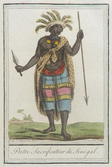 Costumes de Différents Pays, Pretre Sacrificateur du Senegal c1797. Creator: Jacques Grasset de Saint-Sauveur