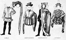 Costumes of Men and Women as Worn in the Period When Henry V Reigned c1934