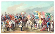 Costumes Of The French Army, (1885). Creator: Urrabieta
