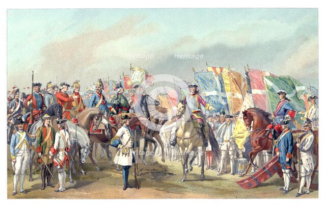 Costumes Of The French Army, (1885). Creator: Urrabieta.