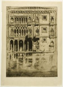 Cá d'Oro, 1900. Creator: David Young Cameron
