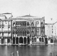Ca d'Oro, Venice, Italy, late 19th or early 20th century