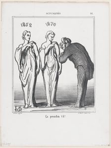 Ça prendra t'-il!, 1870. Creator: Honore Daumier