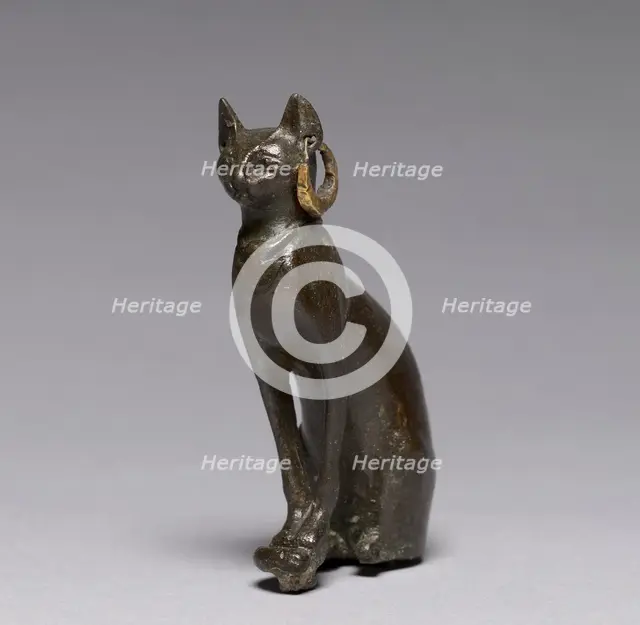 Cat, 664-30 BC. Creator: Unknown.