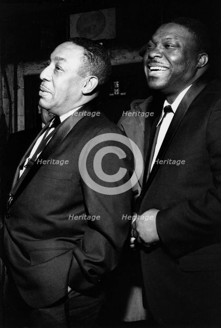 Cat Anderson and Johnny Hodges, Duke Ellington Band, 1962. Creator: Brian Foskett.
