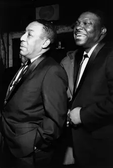Cat Anderson and Johnny Hodges, Duke Ellington Band, 1962. Creator: Brian Foskett