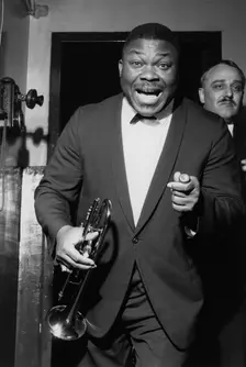 Cat Anderson, Duke Ellington Concert, New Victoria Theatre, London, 1964. Creator: Brian Foskett