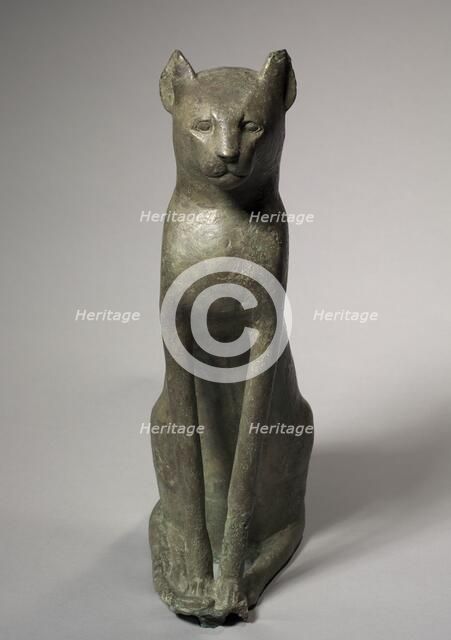 Cat Coffin, 305-30 BC. Creator: Unknown.