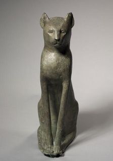 Cat Coffin, 305-30 BC. Creator: Unknown