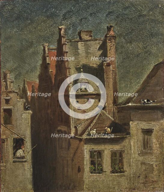 Cat concert. Creator: Spitzweg, Carl (1808-1885).