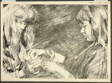 Cat's Cradle, 1892. Creator: Walter Richard Sickert
