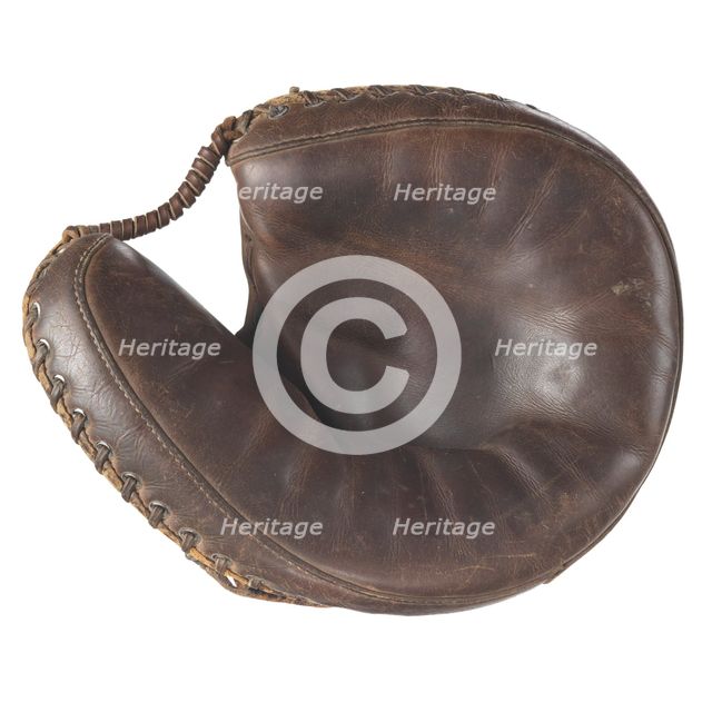 Catcher's mitt used by Roy Campanella, ca. 1950. Creator: Unknown.