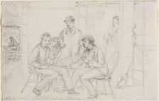 Catching a Tune, probably 1867. Creator: William Sidney Mount (American, 1807-1868)
