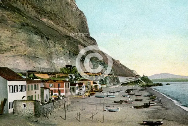 Catalan Bay, Gibraltar, 20th century. Artist: Unknown
