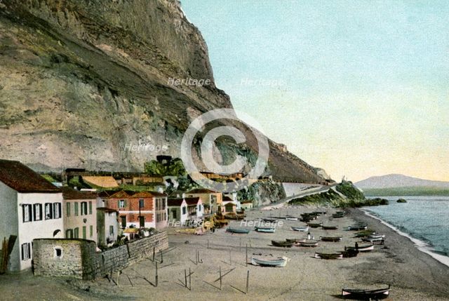 Catalan Bay, Gibraltar, 20th century. Artist: Unknown
