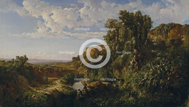 Catalan Landscape, c1860. Creator: Ramón Martí Alsina.