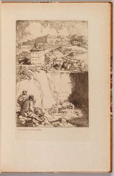 Catalogue de LExposition de August Lepère: Carrière à Gentilly, 1908. Creator: Auguste Louis Lepère (French, 1849-1918)