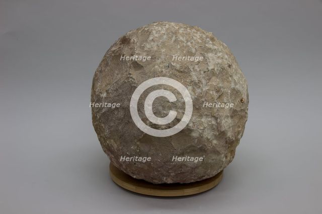 Catapult Projectile from Montfort (Starkenberg) Castle, Kingdom of Jerusalem, ca. 1250. Creator: Unknown.