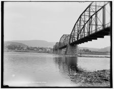 Catawissa, Pa., from across river, between 1890 and 1901. Creator: Unknown