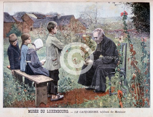 'Catechism', 1898. Artist: L Meunier