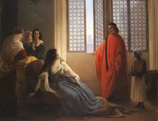Caterina Cornaro Receives News of Deposition of Queen of Cyprus, ca 1857