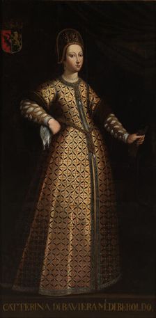 Caterina di Baviera, wife of Beroldo di Sassonia. Artist: Anonymous
