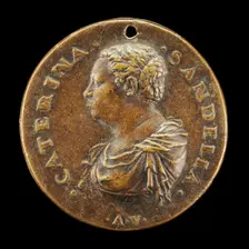 Caterina Sandella of Venice, Wife of Pietro Aretino 1548, c. 1548. Creator: Alessandro Vittoria