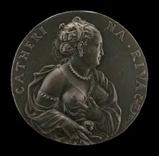 Caterina Riva, c. 1560. Creator: Antonio Abondio