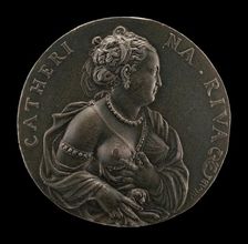 Caterina Riva, c. 1560. Creator: Antonio Abondio