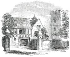 Catesby Hall - Gateway, Ashby St. Leger, 1850. Creator: Unknown