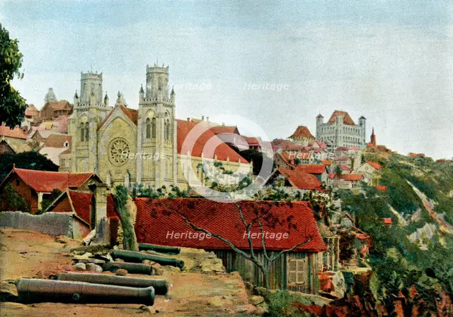 Catholic Cathedral, Palace of the Queen, late 19th century.Artist: Gillot