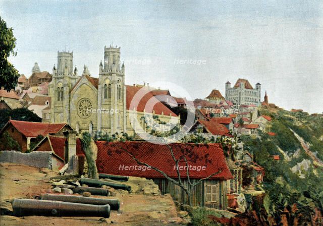 Catholic Cathedral, Palace of the Queen, late 19th century.Artist: Gillot