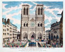 Catholic worship returned to the French people by 1st Consul Bonaparte 19th century