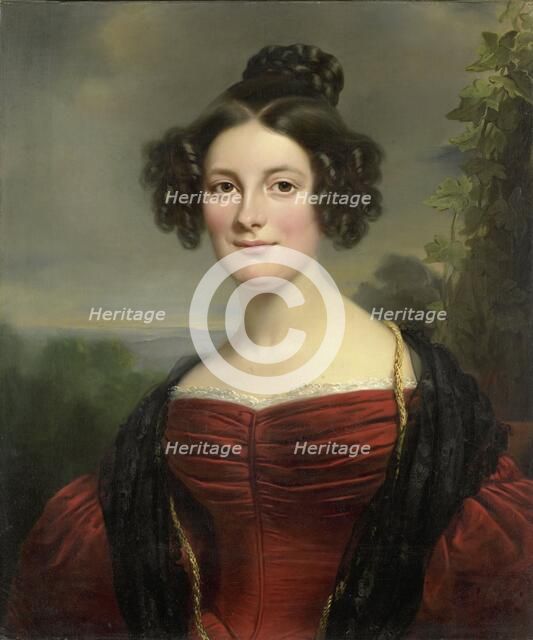 Catharina Annette Fraser (1815-92), 1834. Creator: Jan Adam Kruseman.