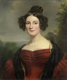 Catharina Annette Fraser (1815-92), 1834. Creator: Jan Adam Kruseman