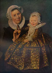 Catharina Hooft With Her Nurse 1619-1620 (c1927). Artist: Frans Hals