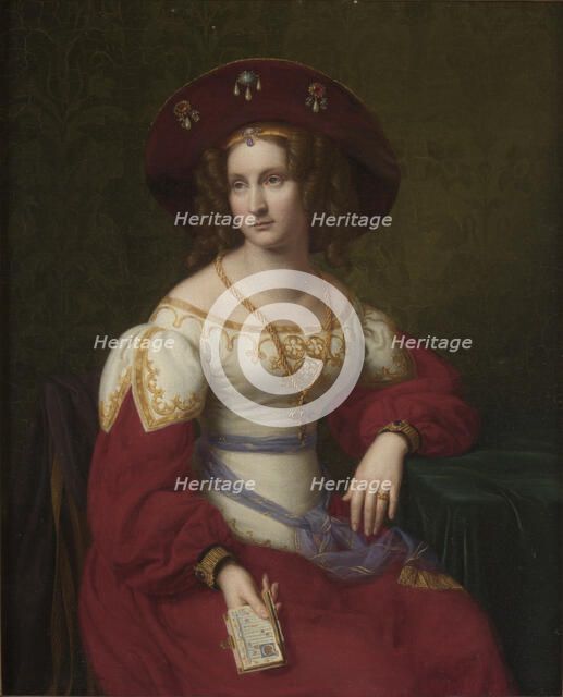 Catharina Johanna Groschke, c. 1828. Creator: Schadow, Friedrich Wilhelm, von (1788-1862).