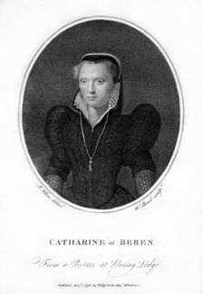Catharine of Beren (1798).Artist: W Bond