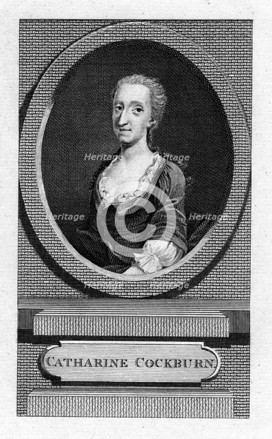 Catharine Trotter Cockburn (1679-1749), Scottish novelist, dramatist and philosopher, 19th century. Artist: Unknown