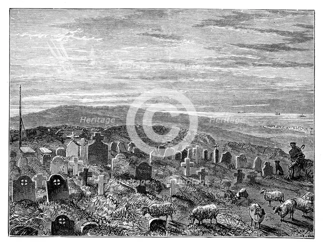 Cathcart's Hill, Crimea, Ukraine, c1888. Artist: Unknown