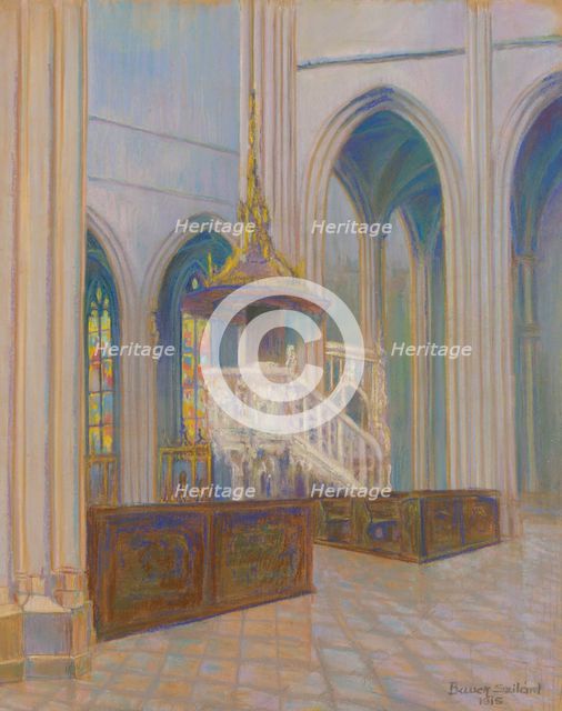 Cathedral, 1915. Creator: Konstantin Bauer.